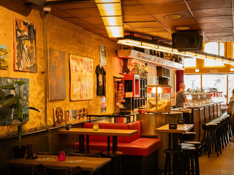 Taproom interior